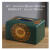 仲精置造欧式抽纸盒茶几创意纸巾盒餐巾盒客厅家用客创意多功能摆件工艺品 方形陶瓷复古金花纸巾盒