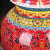 鸿瑀 景德镇陶瓷花瓶珐琅彩瓷中国红福寿大将军罐 古典中式简约现代家居装饰工艺品摆件设 红福寿将军罐花瓶