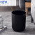 中环力安 塑料垃圾桶办公室大容量收纳桶 黑色小号ZHLA-8980