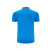 者也（ZYE）夏季POLO衫工装文化定制T恤工作服订做短袖翻领 6880 孔蓝色 4XL码 