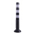 标燕   pu警示柱  高75cm 底面直径20cm 黑白色 国产