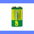 超霸 9V电池（碳性）GP1604G 6F22 9V 【5块起订】4.8x2.5x1.7cm 60g