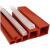 硅胶方管防护套四方形密封条耐高温橡胶方管正方形空心机械耐老化 粉红色 方管-09