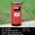 定制定制户外垃圾桶不锈钢公共场合果皮箱大号分类环卫室外小区公 复古塔桶