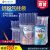 气柱袋10柱 11柱气囊防震缓冲包装气泡袋充气气泡柱 透明 经济款(55um)  10柱100个-直 透明 经济款(55um) 9柱100个-直径11高20
