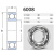 轴承6006高速6007单列60086009温60106011ZZ旗舰店DDU 6008无密封