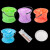 艺之笔（YIZHIBI） 梅花型颜料调色盘学生美术用水彩水粉笔盒洗笔筒三线调色板小水桶 美术绘画用品 畸形调色盘