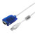 宇泰(UTEK)USB转RS232串口线转换器笔记本配置线9针com口转接线扫 UT-8801 3m
