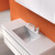 德森蒂威 DESIDLV 星层1188白色智能浴室柜多层实木岩板陶瓷盆 1188- 70cm
