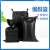 谋福（CNMF）黑色编织袋加厚 包装快递物流蛇皮化肥袋【40cm*60cm】(50只装)