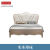 美式轻奢床现代简约床双人1.8x2米欧式软包主卧1.5米储物婚床 单床 1500mm*2000mm