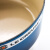 酷彩（Le Creuset）纯铸铁珐琅圆形煲汤炖汤锅 电磁炉陶瓷海鲜锅 24cm 马赛蓝 礼品