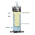 劳亨利（LAOHENGLI）304不锈钢精密过滤器 家用井水大流量前置柴油工业布袋式过滤器机 LK-4普通卡箍