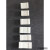 帝狼适用于PVC踢脚线卡扣固定木地板塑料配件卡子贴角线 米色28.3mm(10个)
