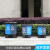 纽仕达 40L升户外双桶分类垃圾桶干湿分类分离上海商用脚踏拉圾桶 蓝色灰色 可回收+其他垃圾