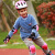 米高儿童轮滑护具滑板自行车溜冰鞋旱冰鞋护具护膝头盔帽子轮滑包套装 K7护具粉色 S码（20-45斤）