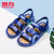 回力童鞋2021新款夏季儿童凉鞋中大童夏季韩版小童小孩儿童沙滩鞋 蓝色（-1） 33/鞋内长约21.5cm