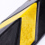 海斯迪克 HK0015（8根）橡胶直角 护墙角 橡胶护角 车库反光防撞条 护角 厚1cm长60cm