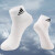 阿迪达斯 （adidas）袜子男袜女袜新款训练跑步健身运动袜休闲舒适排汗透气短袜AA2323 AA2323/白色/一双装 3942
