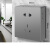 星期十国际电工灰色明装超薄插座面板墙壁明线盒十孔定制