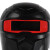 苏泰 电焊面罩防护 电焊面罩玻璃 玻璃面屏（1片） 黑色8号 5天 黑色8号 5天