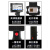创普T8智能喷码机手持小型打生产日期手动打码机数字二维码流水线 高清喷码机+红色快干墨盒