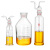 孟氏洗瓶高硼硅加厚玻璃直管多孔气体洗瓶洗气瓶60/125/250/500/1 500ml直管芯