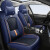 志言（ZHIYAN）新款夏季冰丝汽车坐垫透气吸汗凉垫全包围专用座垫椅套 克莱因蓝 宝马5系525Li528li530li520li