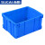 苏彩塑料周转箱长方形加厚胶框大号工业整理箱中转物流筐可加盖子SCZLK-4103-1