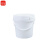 谋福 1087 食品级塑料桶密封桶小水桶包装桶 龙虾打包桶（塑料桶（ 2L白色 带提手））