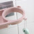 心欣贝置物架电吹风机架子厕所卫生间粘贴式壁挂免打孔安装浴室收纳挂架 粉红色