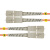 麦森特（MAXCENT）光纤跳线SC-SC 15米多模双芯千兆电信级