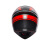 AGV K1S头盔K1摩托车机车全盔四季通用全覆式跑盔男女广角通风透气3C WARMUP MATT BLACK RED L（适合57-58头围）