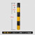 红白反光膜黑黄立柱警示桩电线杆反光贴交通安全电力防撞反光条 1.2米高电线杆黄黑红白铝基定制