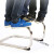 办公椅脚套弓形椅脚垫保护套包电脑椅垫脚腿套木地板防滑防磨腿垫 管卡16mm钢管用6个装