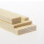 DIY手工建筑模型材料小木条木方木线条木块樟子松木块木棒30CM 扁形 0.5*1.0*30cm 5支