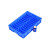 华科扬创 多格分格箱收纳盒零件盒分类盘塑料周转箱修理专用箱螺丝盒 24号高24格-蓝色600*400*110mm