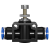 YFGPH 蓝色气动气管节流阀LSA-12插直径12mm管快插快速接头管道节流阀流量可调节阀门