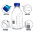 化科 透明棕色蓝盖试剂瓶丝口玻璃瓶螺口瓶密封瓶25-5000ml 蓝盖透明25ml 