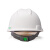 梅思安/MSA ABS标准型一指键帽衬 V型安全帽施工建筑工地劳保头盔 白色 1顶装 企业定制
