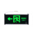 联塑 LESSO消防应急灯 插安全出口疏散指示牌 紧急通道标志灯 安全出口指示灯（双面向左）