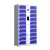 意森亚笔记本电脑存放柜平板充电柜智能解锁存储柜电子储物柜20门蓝色刷卡