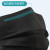 海氏海诺无菌一次性防护口罩3层透气防飞沫粉尘病菌-50只(独立包装)-黑色 一盒50只