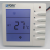 YORK约克水机空调温控器液晶线控三速开关风机盘管控制面板 TMS2000DB_带遥控功能+遥控
