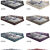 香雅庭 床简约现代布艺床可拆洗2.4米主卧大床韩式双人床护栏布床 1.8+.15单床+乳胶床垫 框架结构
