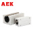 AEK/艾翌克 美国进口 SBR25LUU 直线轴承箱式铝座滑块-加长型-内径25mm