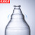 京洲实邦 实验室密封试剂培养瓶3.3钳口玻璃厌氧瓶 2000ml ZJ-1798
