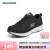 斯凯奇（Skechers）男士轻便缓震透气运动鞋跑步鞋894110 894110-BKW 41