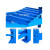 DLGYP重型仓储主货架 200×60×200=4层 800Kg/层 蓝色