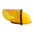 伏兴 防溅面屏+帽套装 防冲击耐高温防护面屏 有机茶色面屏+黄色帽